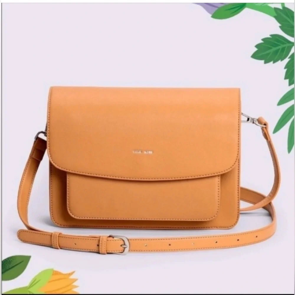 Pixie Mood Zoe Crossbody Convertible Bag in Tan Honey